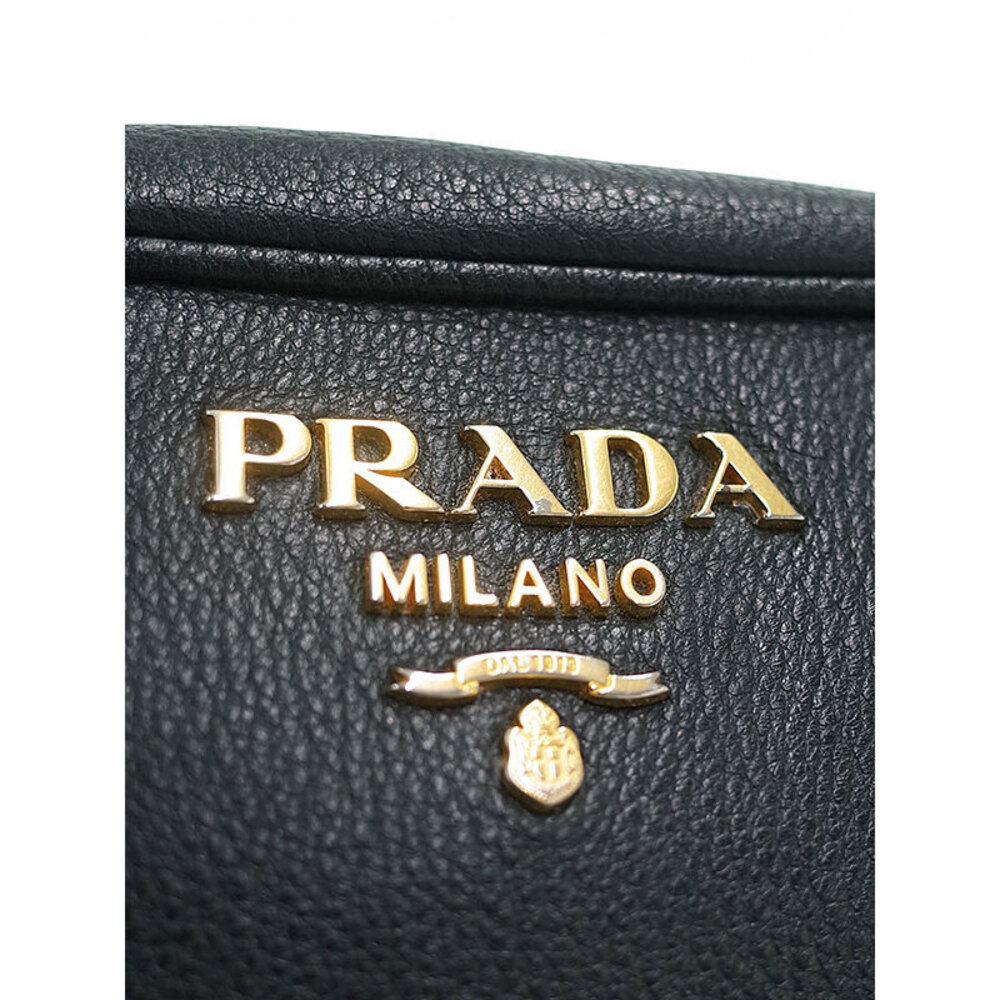 Prada black Phenix camera Vitello bag leather Crossbody - Picture 5 of 9